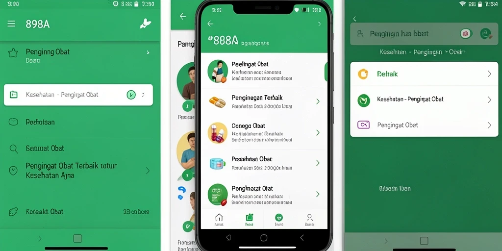 Tampilan antarmuka aplikasi 898A yang intuitif dan mudah digunakan.