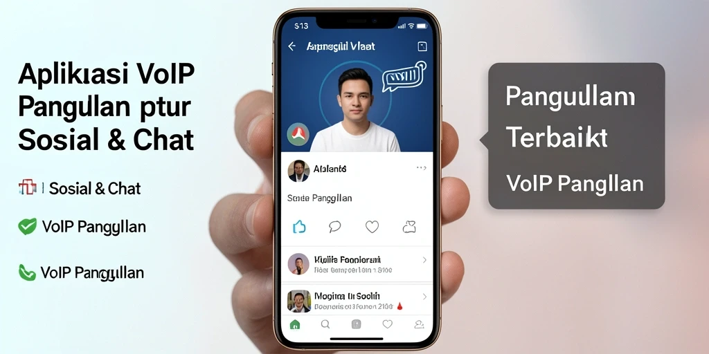 Antarmuka S13 menampilkan fungsi VoIP Panggilan yang intuitif.